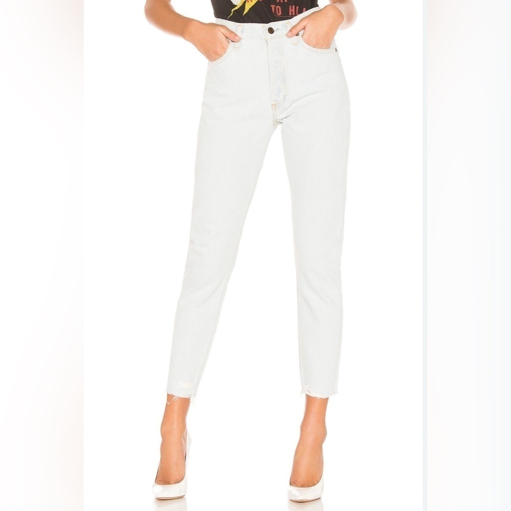 NWT AGOLDE Jamie High Rise Classic “meadow” 5 pocket denim jean 26